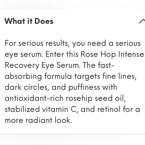 💫Kat Burki Rose Hip Intense Recovery eye Cream - Picture 2 of 2